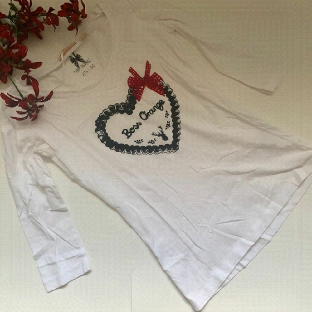 🌺BOSS Orange Long Sleeve Cotton Top🌺